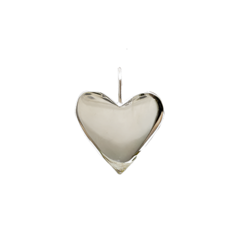 Love Heart Earring - Sterling Silver