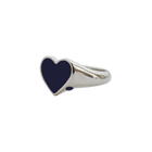 Bleeding Heart Ring - Sterling Silver