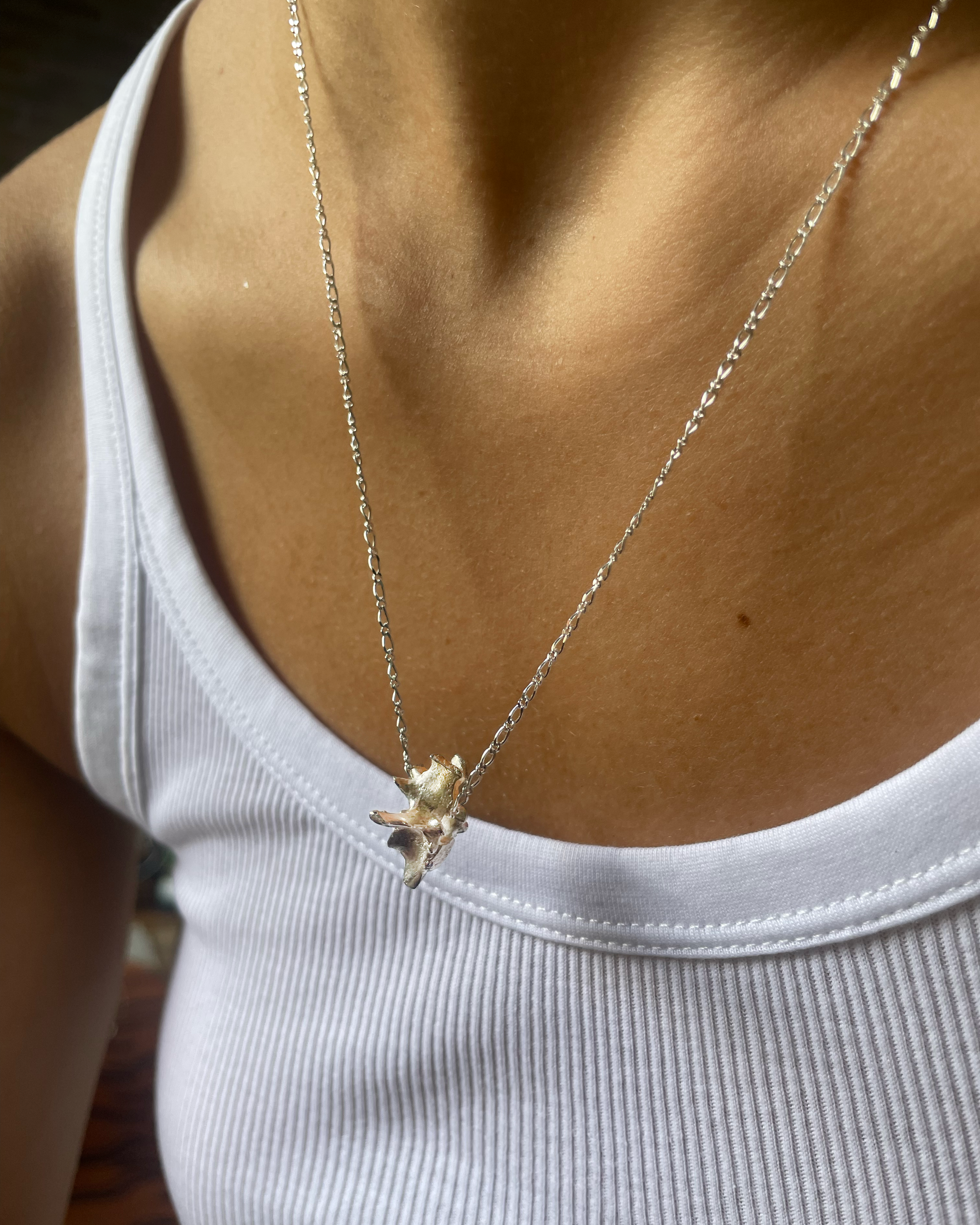 Backbone of Life necklace - Sterling Silver | Serpent & the Swan Backbone of Life necklace - Sterling Silver | Serpent & the Swan