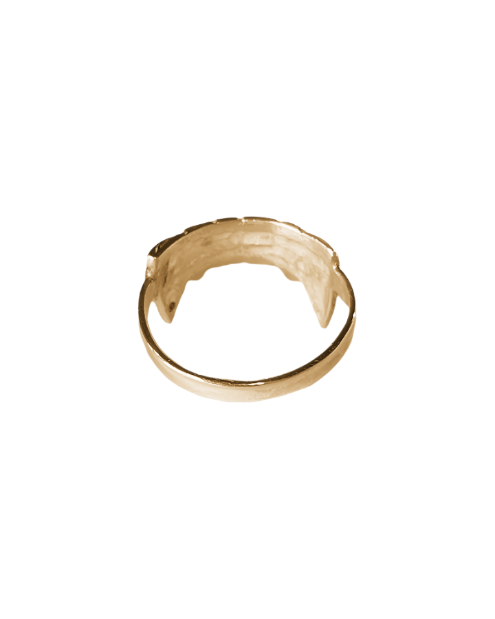 Le'Petit Fang Ring - Solid 9K Gold
