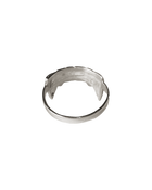 Diamond Le'Petit Fang Ring - Sterling Silver