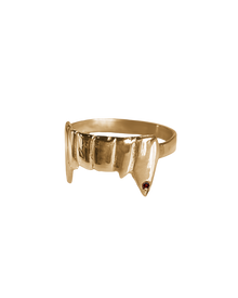 Le'Petit Fang Ring - Solid 9K Gold