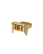 Diamond Le'Petit Fang Ring - Solid 9K Gold