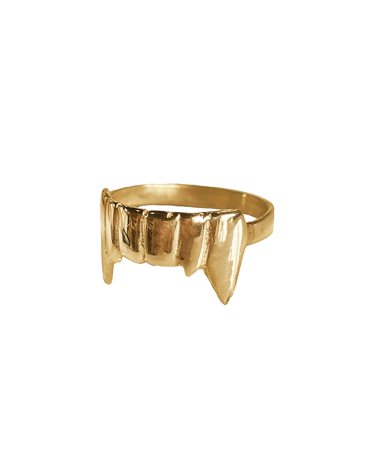 Le'Petit Fang Ring - Solid 9K Gold