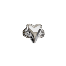 I'll be your Mirror Heart Ring - Sterling Silver