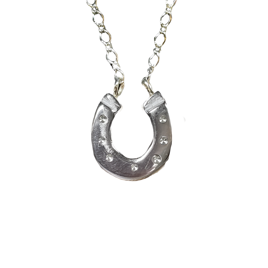 Horseshoe Necklace - Sterling Silver