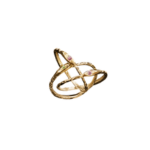 Ouroboros Trinity Serpents Ring - Solid 9K Gold