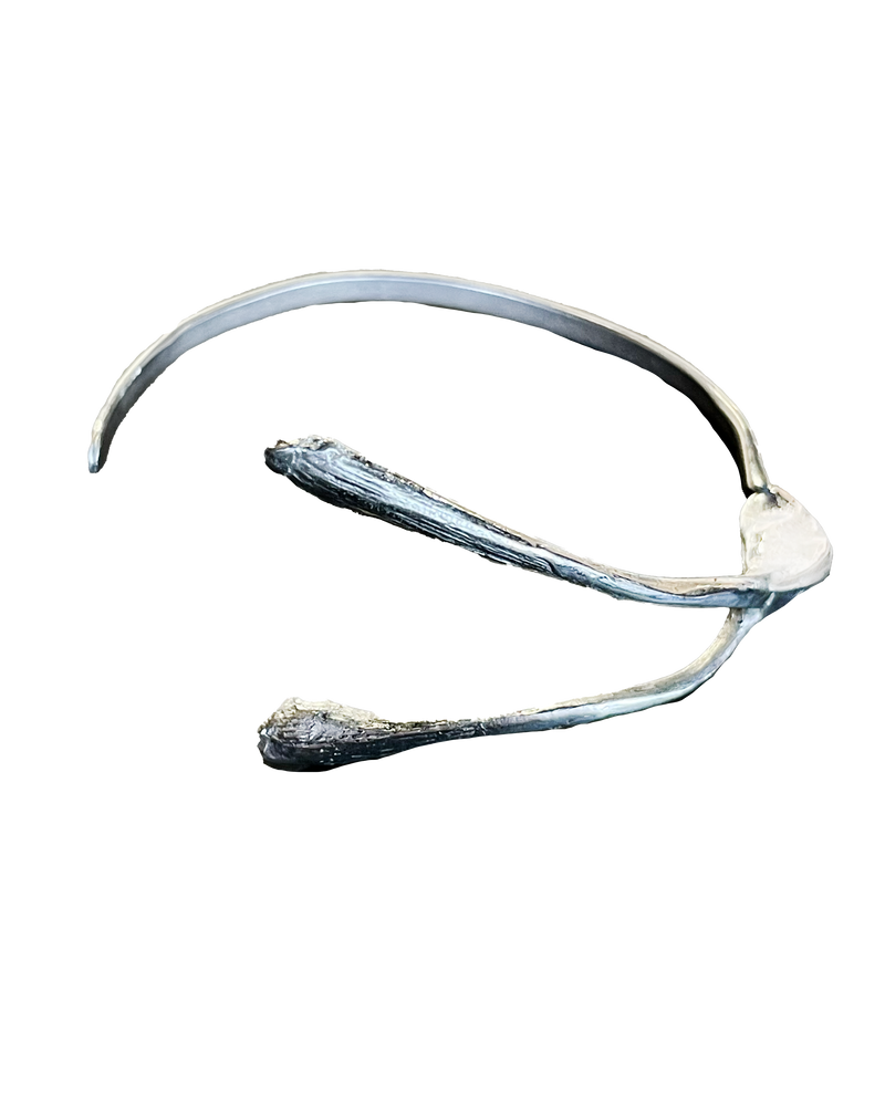 Wishbone Cuff - Sterling Silver