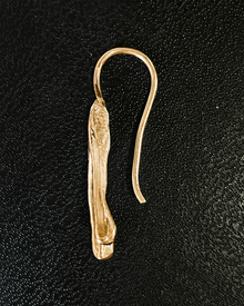 Wishbone Earring - Solid 9K Gold