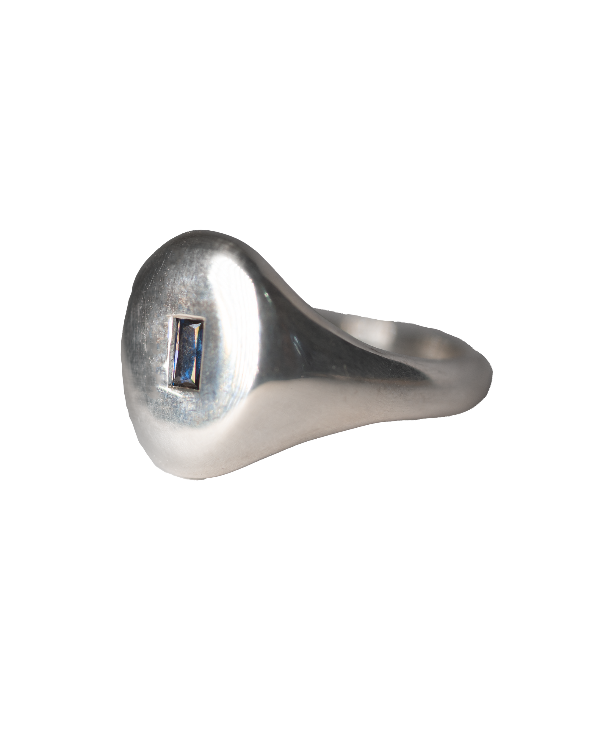 Opposites Attract Signet - Sterling Silver