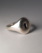 Opposites Attract Signet - Sterling Silver