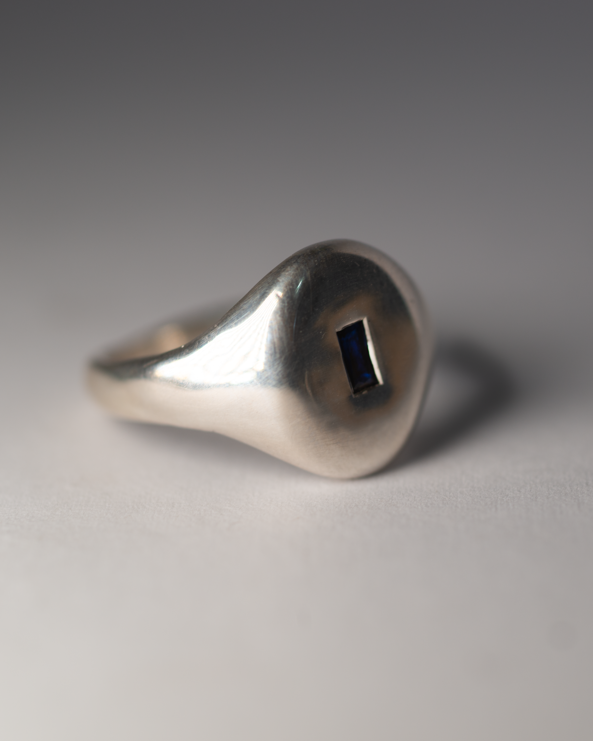 Opposites Attract Signet - Sterling Silver