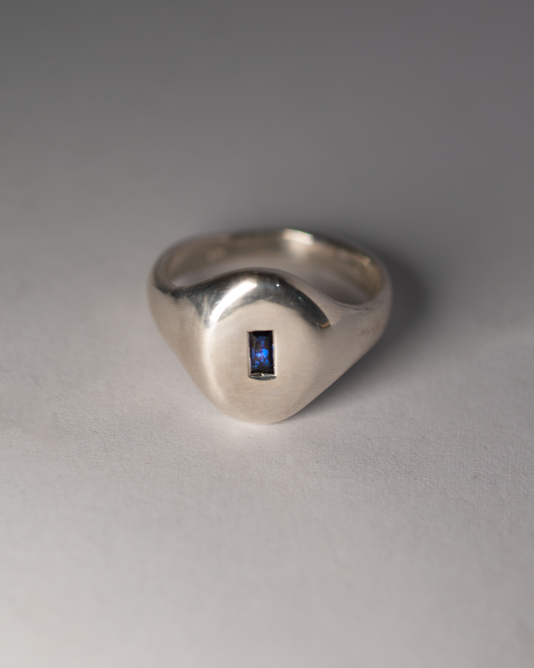Opposites Attract Signet - Sterling Silver