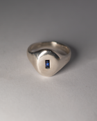 Opposites Attract Signet - Sterling Silver