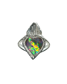 Burn My Heart Ring - Sterling Silver
