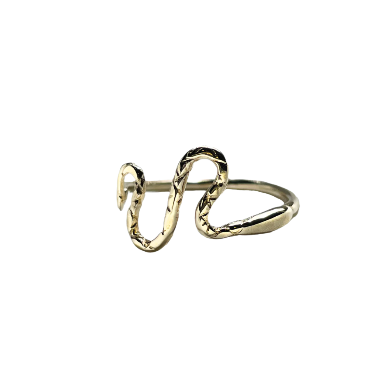 Slithering Snake Ring - Sterling Silver