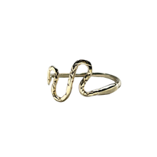 Slithering Snake Ring - Sterling Silver