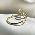 Slithering Snake Ring - Sterling Silver