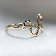 Slithering Snake Ring - Sterling Silver