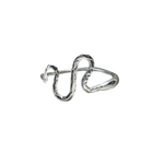 Slithering Snake Ring - Sterling Silver