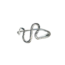 Slithering Snake Ring - Sterling Silver