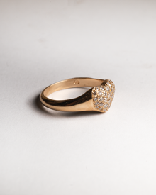 Love Drop Diamond Ring - Solid 9K Gold