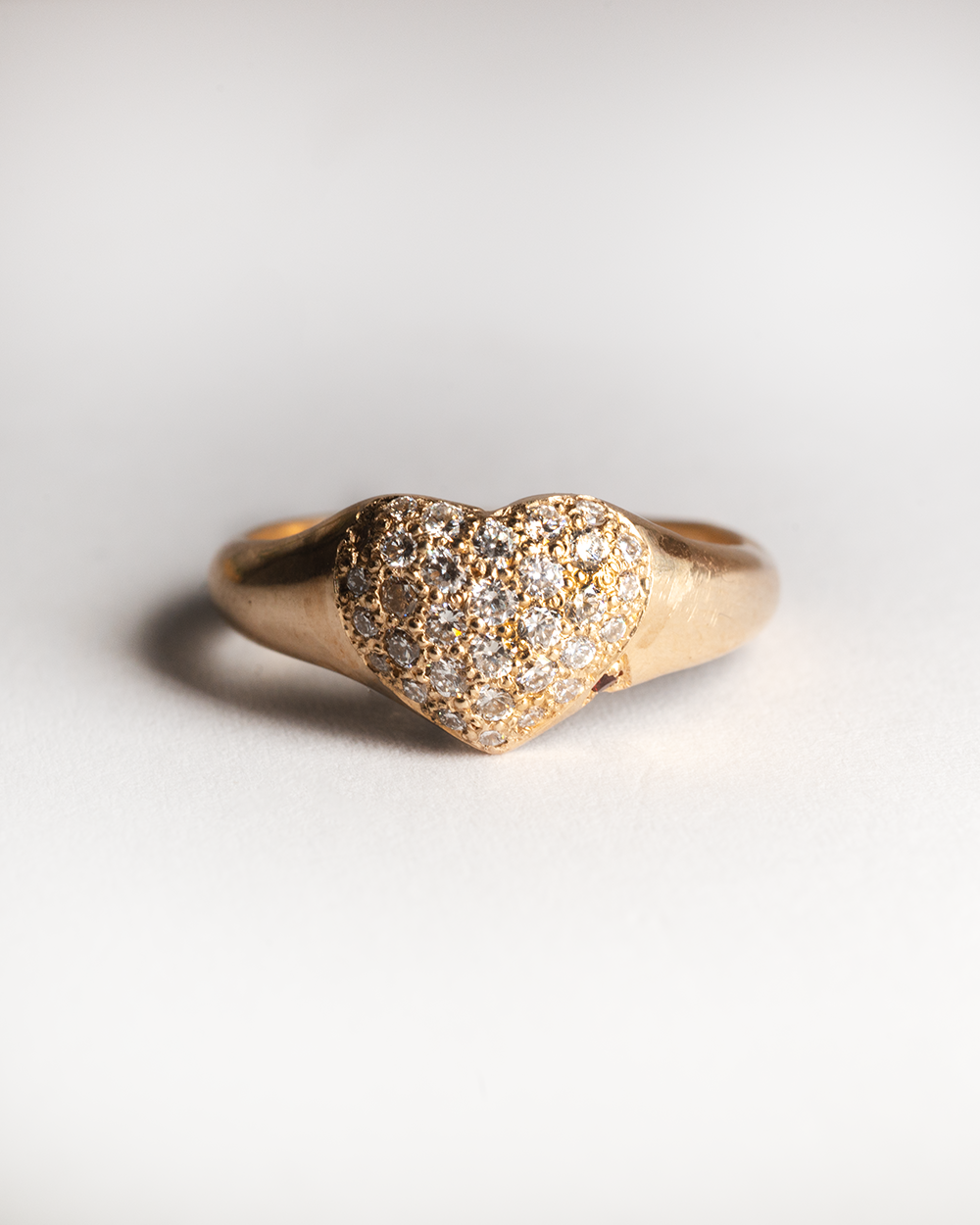 Love Drop Diamond Ring - Solid 9K Gold
