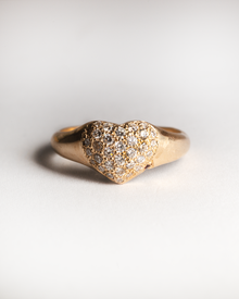 Love Drop Diamond Ring - Solid 9K Gold