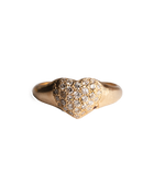 Love Drop Diamond Ring - Solid 9K Gold