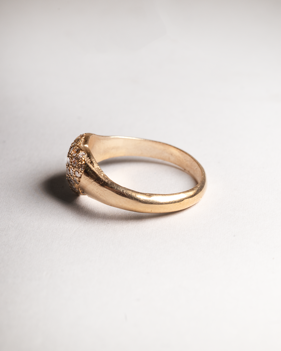 Love Drop Diamond Ring - Solid 9K Gold