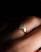 Love Drop Diamond Ring - Solid 9K Gold