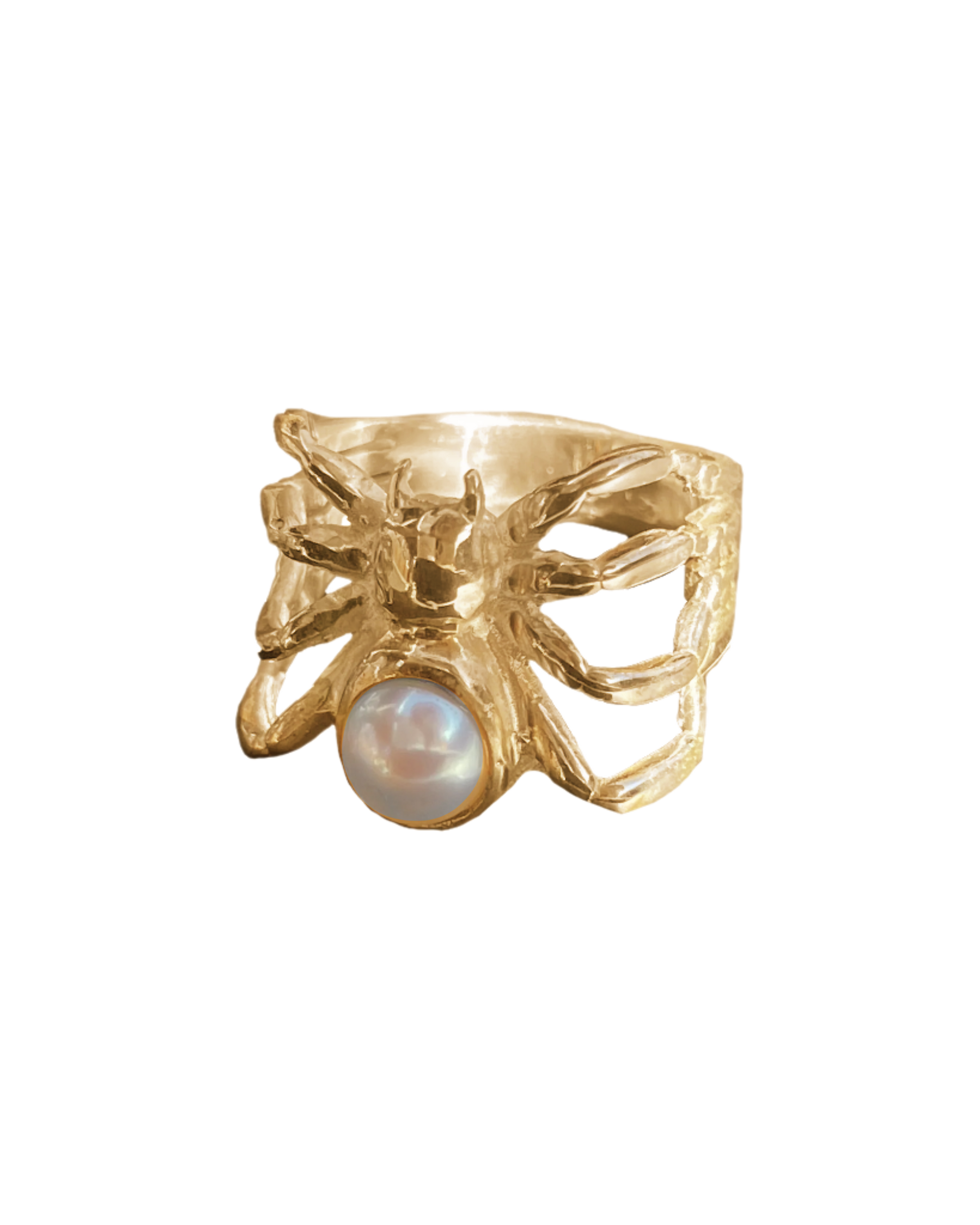 The Spider Ring - Solid 9K Gold