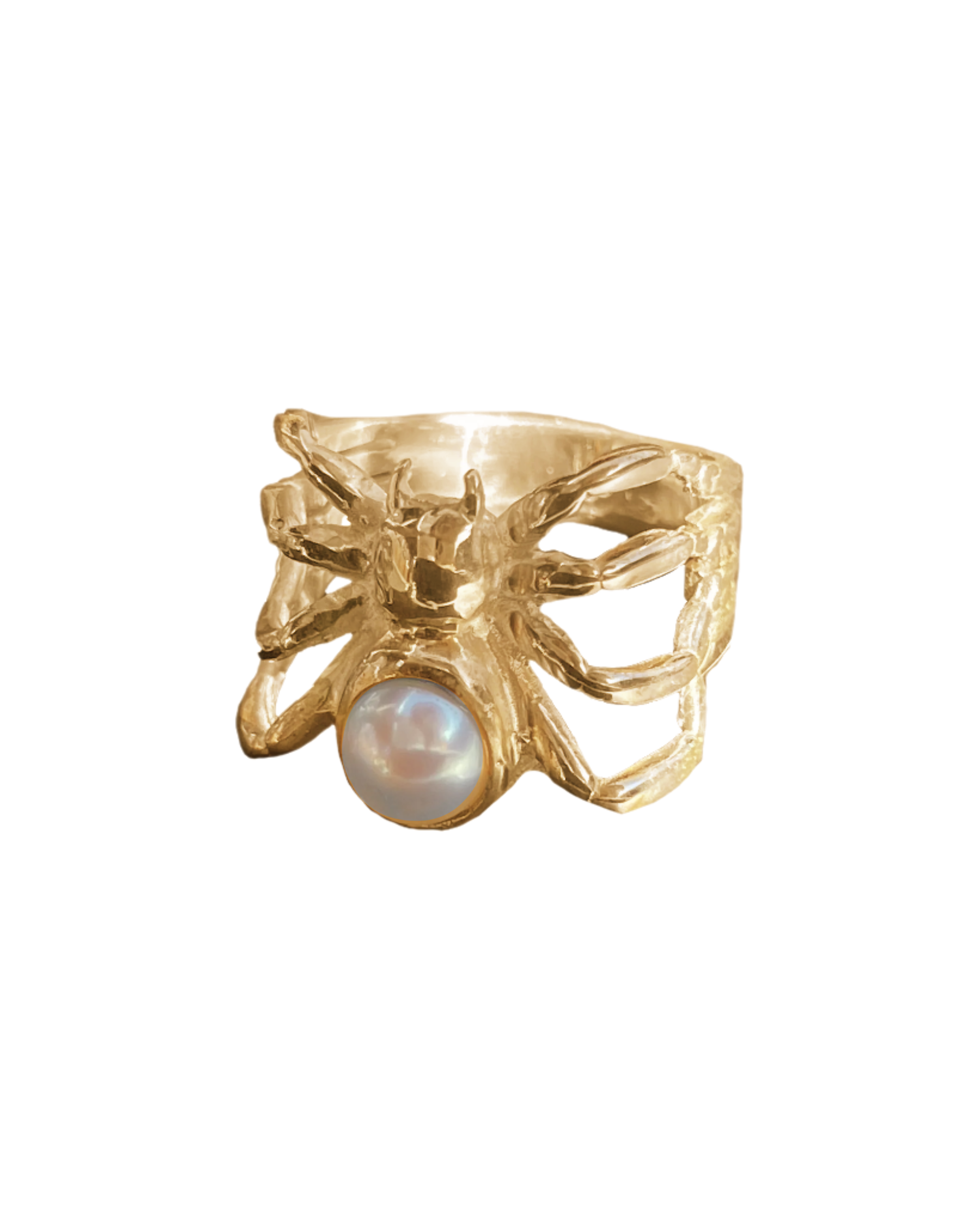 The Spider Ring - Solid 9K Gold