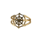 SpiderWeb Ring - Solid 9K Gold