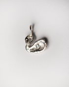 Swan & the Opal Necklace - Sterling Silver