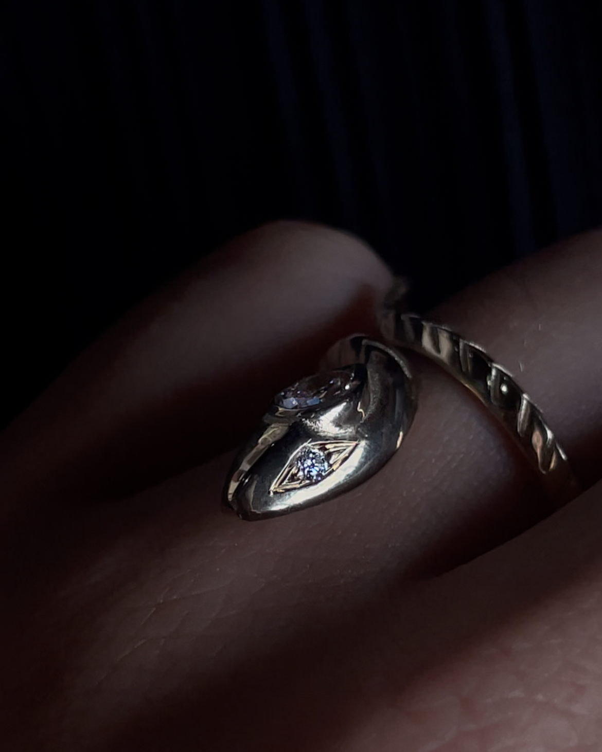 Snake Charmer - Solid 9K Gold