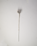 Horseshoe Threader Earring - Sterling Silver