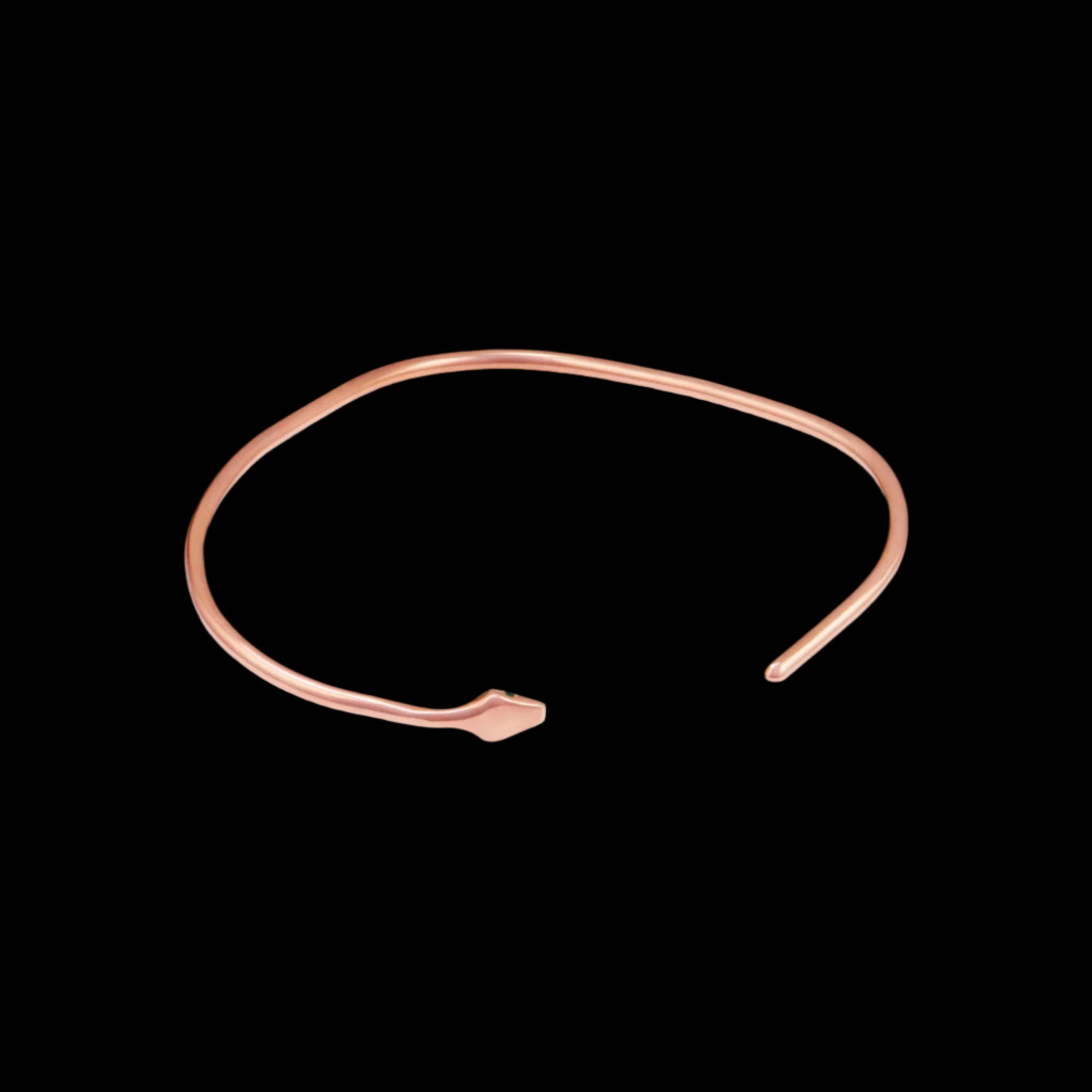 Serpent Eternity Cuff - Solid 9K Gold