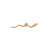 The Serpent Stud Earring Gold - Serpent & the Swan