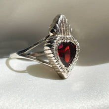 Burn My Heart Ring in Sterling Silver