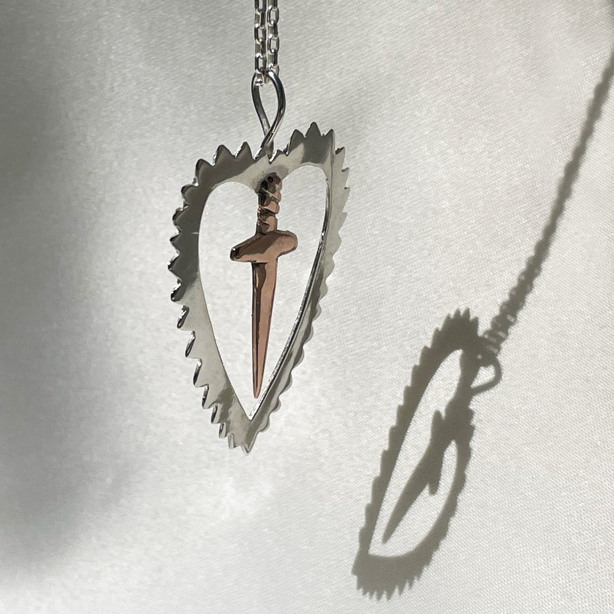 Cut Your Heart Out Necklace