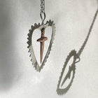 Cut Your Heart Out Necklace
