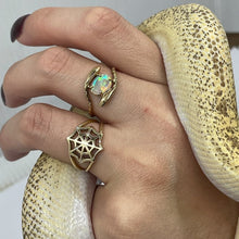 SpiderWeb Ring - Solid 9K Gold