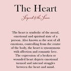 Red Heart Safety Pin Enamel Earring - Solid 9K Gold