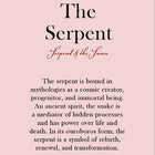 Knife's Edge Ouroboros Snake Ring - Solid 9K Gold