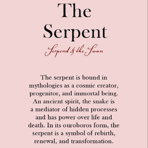 Knife's Edge Ouroboros Snake Ring - Solid 9K Gold