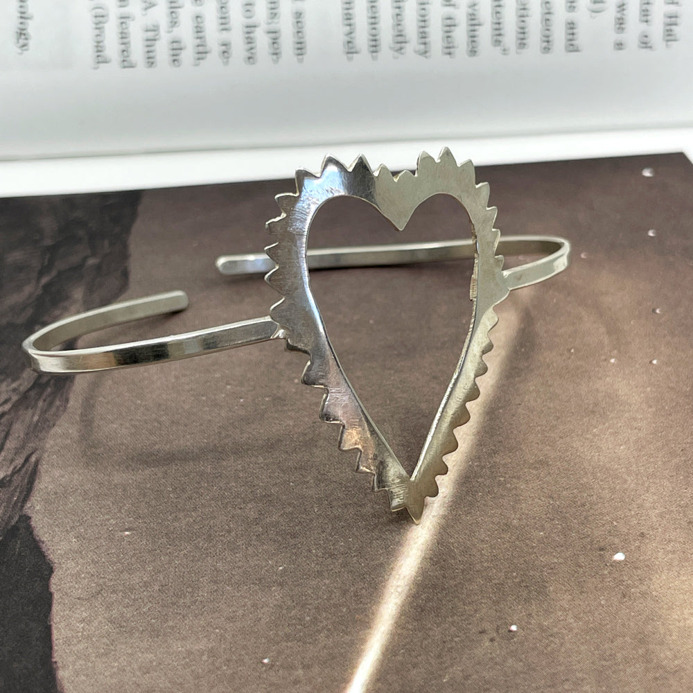 Big Love Heart Cuff