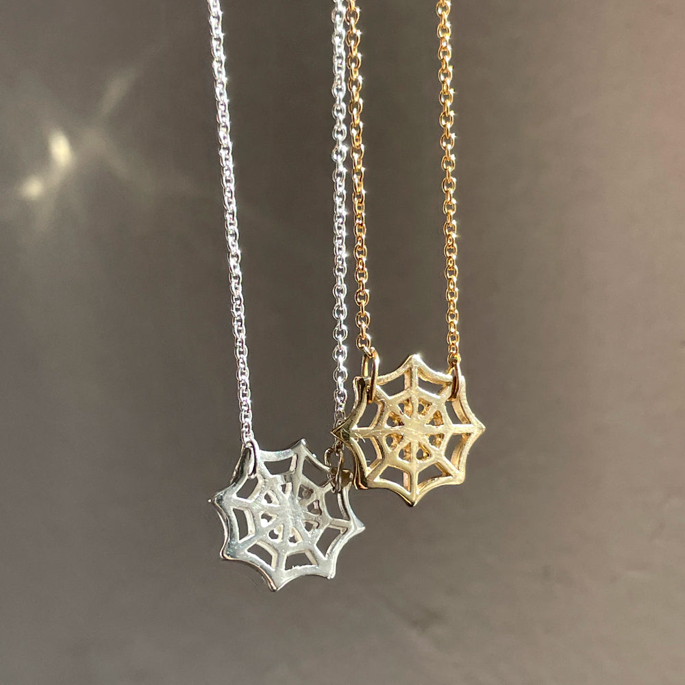 Spiderweb Necklace | Serpent & the Swan