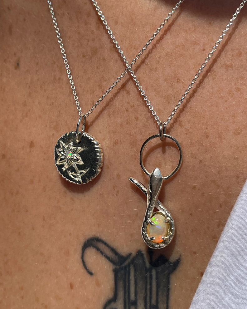 Serpent & the Opal Necklace