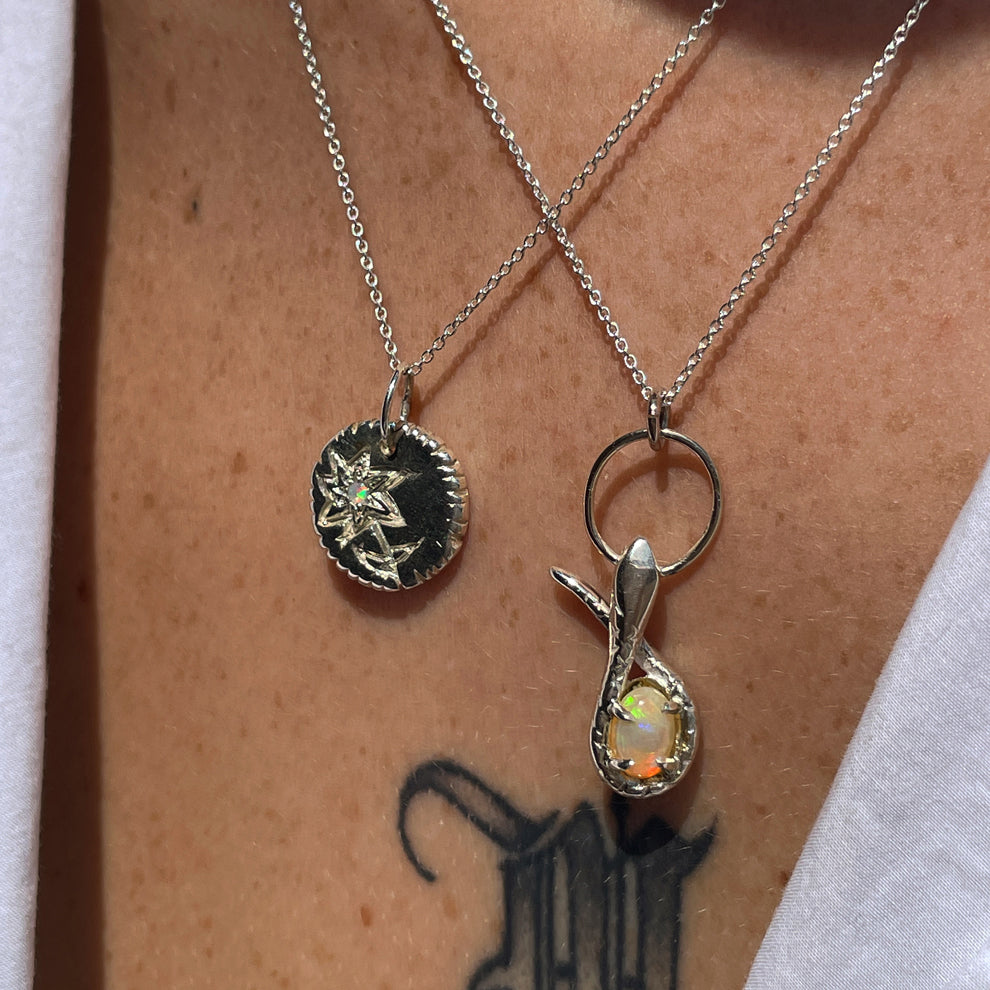 Serpent & the Opal Necklace